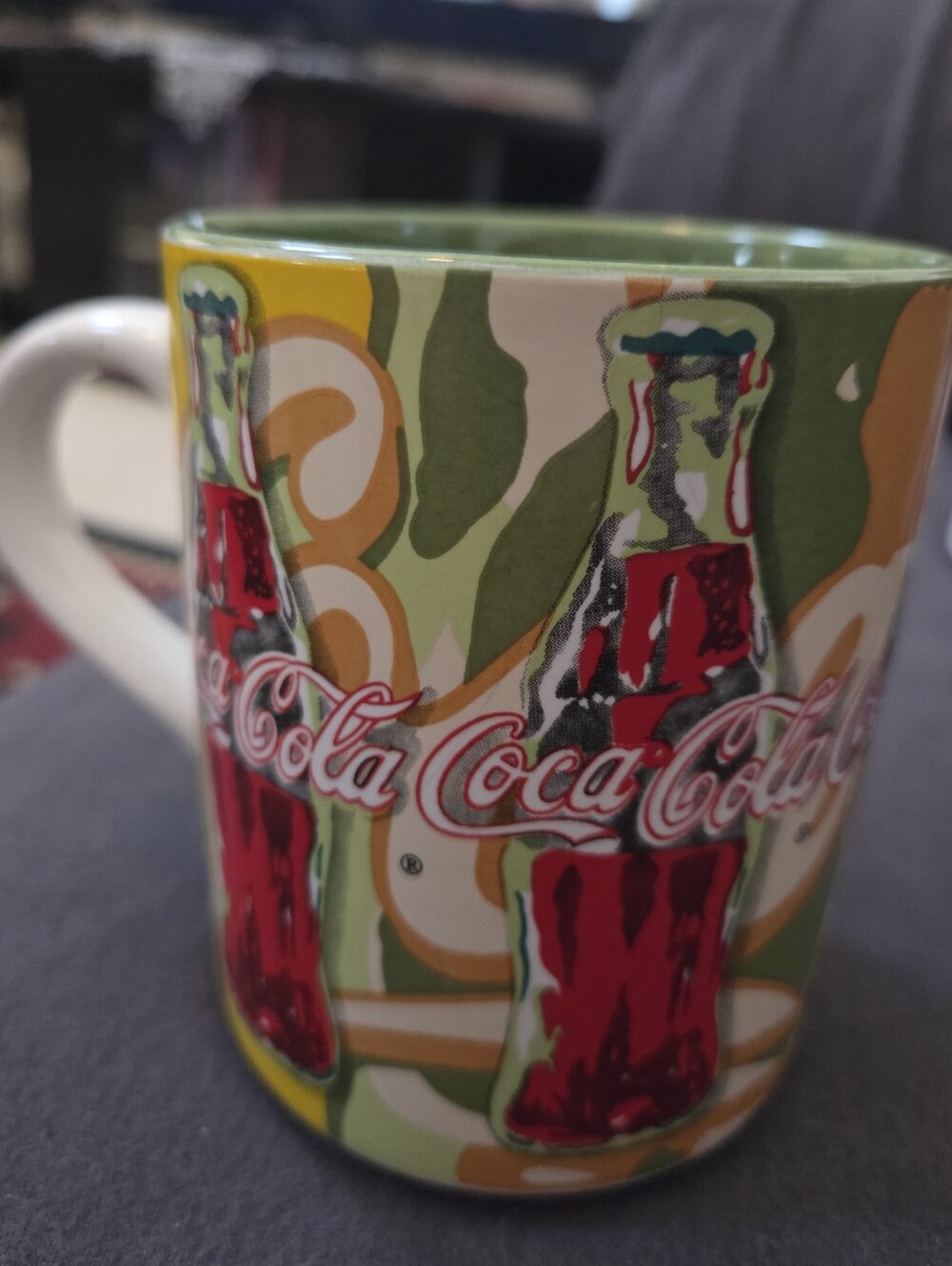 Vintage Coca-cola ceramic mug for you